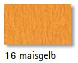 Krepp-Papier 35g/m² 50 x 250 cm maisgelb