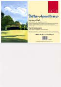 Bütten-Aquarellpapier 400 g/m², A3, 3 Bg.