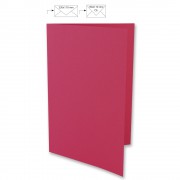 Karte Uni DIN A4 220g/m² pink
