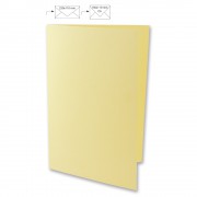 Karte Uni DIN A4 220g/m² beige