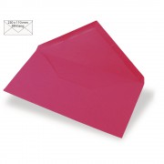 Kuvert Uni DL 90g/m² pink