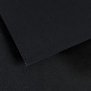 Canson Mi-Teintes Papier 160g/m² 50 x 65 cm 425 Schwarz