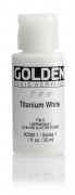 Golden Artist Color FLUID 29 ml, 2380 S-1 Titanium White