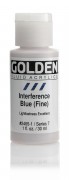 Golden Artist Color FLUID 29 ml, 2465 S-7 Interference Blue / Fine