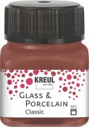 KREUL Glass & Porcelain Classic 20ml 16229 Cognac