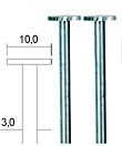 Proxxon Scheibenfräser Ø 10mm / 2 Stück (28727)