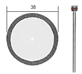 Proxxon Diamanttrennscheibe Ø 38mm + Träger (28842)