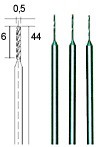 Proxxon Mikro-Stahlbohrer 0,5mm / 3 Stück (28864)