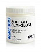 Golden Soft Gel Semi-Gloss 3017, 236 ml