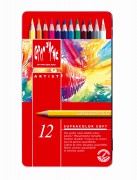 Caran d`Ache Supracolor Soft Aquarelle Set 12 Stifte