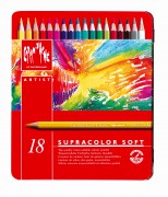 Caran d`Ache Supracolor Soft Aquarelle Set 18 Stifte