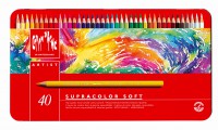 Caran d`Ache Supracolor Soft Aquarelle Set 40 Stifte