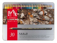 Caran d`Ache Pablo Künstlerfarbstift Set 30 Stifte
