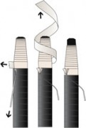 Kohle-Zeichenstift Peel-Off hard