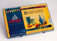 Conté Carré-Kreiden 48er Mischfarben Set