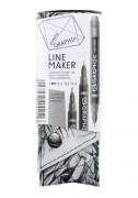 Derwent Grafik Line Marker 3er Set graphite