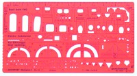 Standardgraph Architekt-Werksplanschablone I 7300