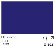 Cobra Study wassermischbare Ölfarbe 40ml 504 - Ultramarin