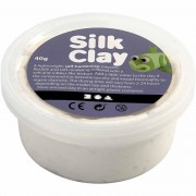 Silk Clay Modelliermasse 40gr. Weiß