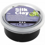 Silk Clay Modelliermasse 40gr. Schwarz