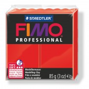 Fimo Professional Modelliermasse 85g 200 Reinrot