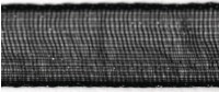 Organzaband 7mm x 10m Rolle schwarz