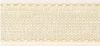 Organzaband 7mm x 10m Rolle beige