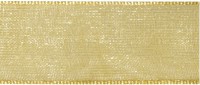 Organzaband 7mm x 10m Rolle gold