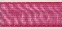 Organzaband 7mm x 10m Rolle pink