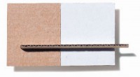 Mikrowellpappe 1,5mm 70x100cm braun/braun