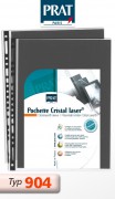 Präsentations-Hülle Crystal Laser Multiringlochung 24x32cm