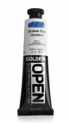 Golden OPEN Acrylics 59 ml, 7050 S-7 Cerulean Blue, Chromium