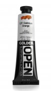 Golden OPEN Acrylics 59 ml, 7070 S-8 **C.P. Cadmium Orange