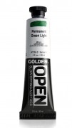 Golden OPEN Acrylics 59 ml, 7250 S-4 Permanent Green Light