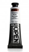 Golden OPEN Acrylics 59 ml, 7383 S-3 Trans. Brown Iron Oxide