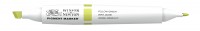 W&N Pigment Marker YELLOW GREEN