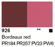 Lascaux Studio Acrylfarbe 85ml 926 Bordeauxrot