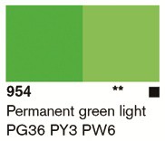 Lascaux Studio Acrylfarbe 85ml 954 Permanentgrün hell