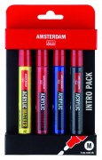 Amsterdam Acryl Marker 4er Basis-Set 3-4 mm 17519001
