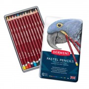 Derwent Pastel Pencil Tin 12 2132991