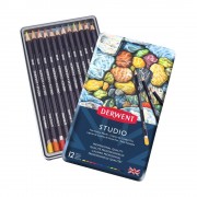 Derwent Studio Pencil Tin 12 2132196