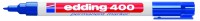 edding 400 permanent marker blau