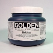 Golden Grundierung Black Gesso 236ml