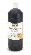 Creall Basic Color 1000 ml, black Plakatfarbe 01820