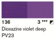 Lascaux Artist Acrylfarbe 45ml 136 PG3 Dioxazinviolett dunkel