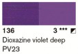 Lascaux Artist Acrylfarbe 45ml 136 PG3 Dioxazinviolett dunkel