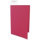 Karte Uni B6 doppelt 220g/m² pink