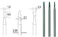 Proxxon Hartmetall-Fräser-Satz 3-teilig (28752)