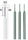 Proxxon Mikro-Stahlbohrer 0,5mm / 3 Stück (28864)