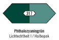 Liquitex Acryl Basics 118ml 1046317 - Phthalocyaningrün